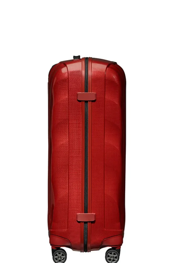 Samsonite C-Lite Nelipyöräinen matkalaukku 75cm Chili red New