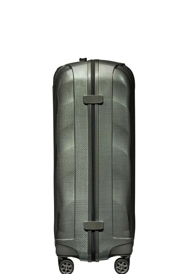 Samsonite C-Lite Nelipyöräinen matkalaukku 75cm Metallic Green New