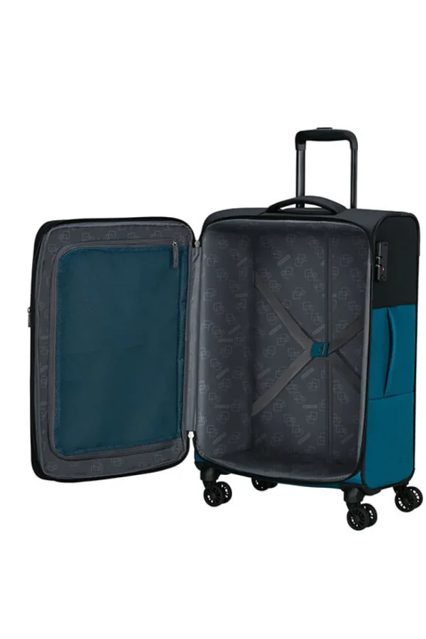 American Tourister Daring Dash Keskikokoinen matkalaukku Black/Blue New