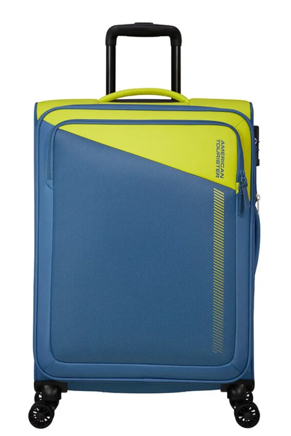 American Tourister Daring Dash Keskikokoinen matkalaukku Lime/Coronet Fashion