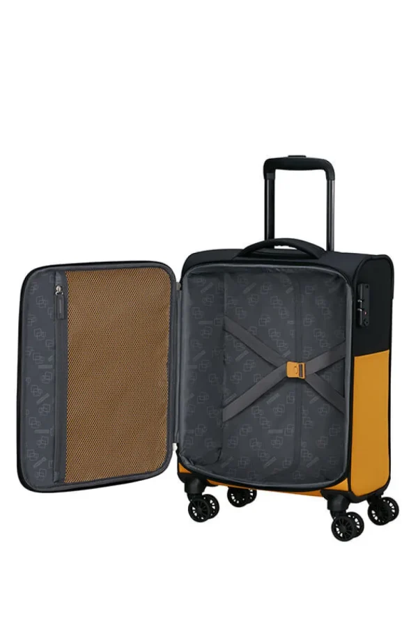 American Tourister Daring Dash Lentolaukku Black/Yellow Sale