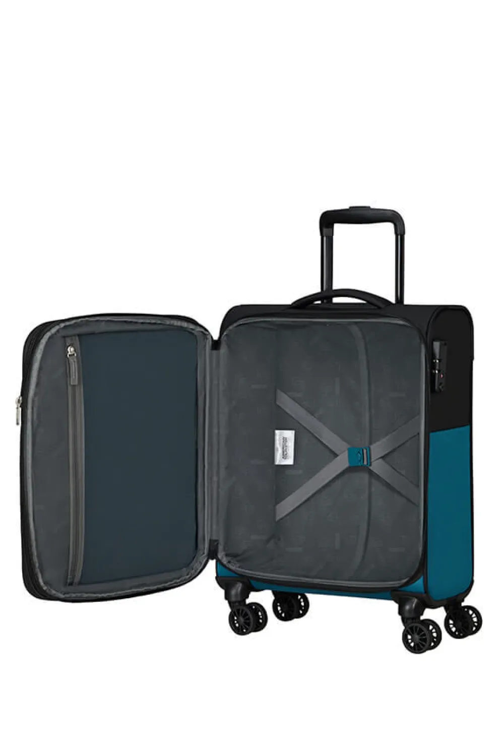 daring_dash_lentolaukku_0-2.webp American Tourister Daring Dash Lentolaukku Black/Blue Clearance