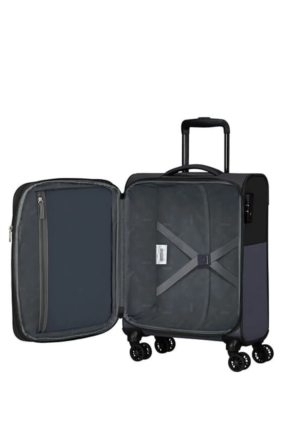 daring_dash_lentolaukku_0.webp American Tourister Daring Dash Lentolaukku Black/Grey Fashion