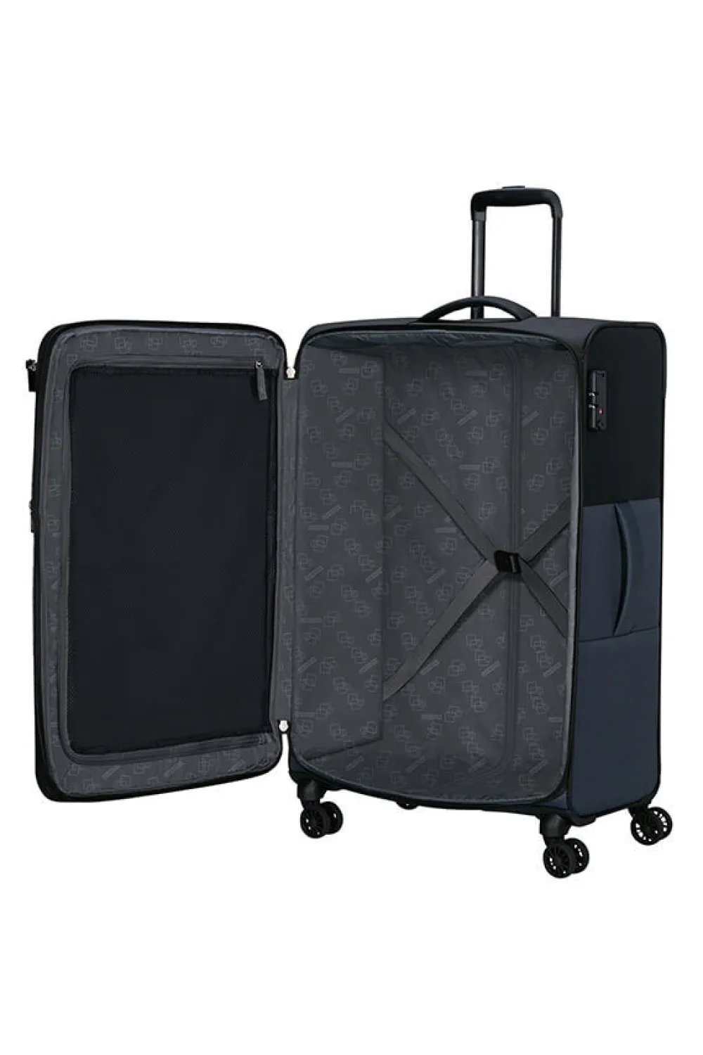 daring_dash_suuri_matkala_0.webp American Tourister Daring Dash Suuri matkalaukku Black/Grey Discount