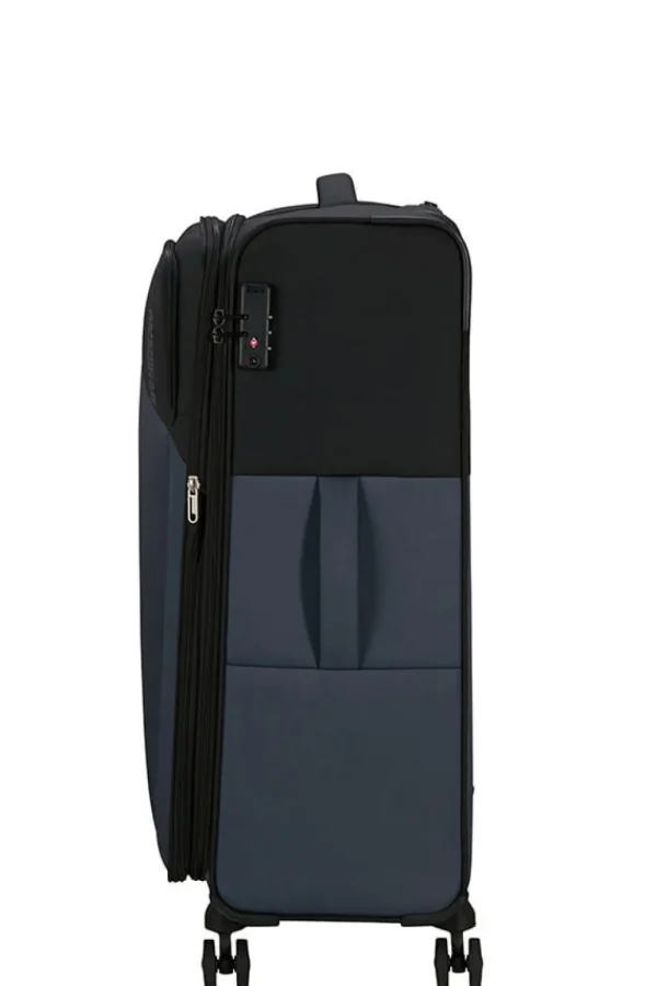American Tourister Daring Dash Suuri matkalaukku Black/Grey Discount