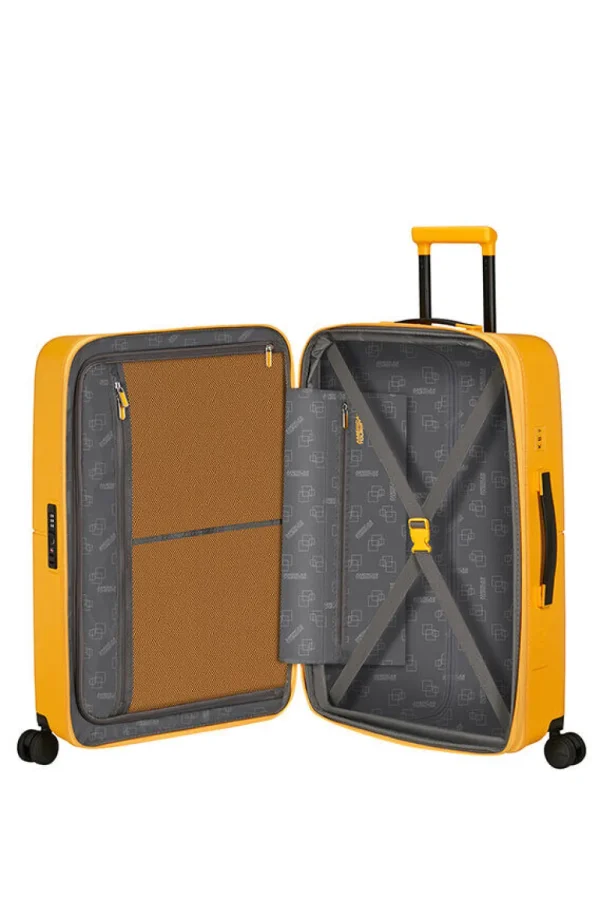 American Tourister DashPop Keskikokoinen matkalaukku Golden Yellow Clearance
