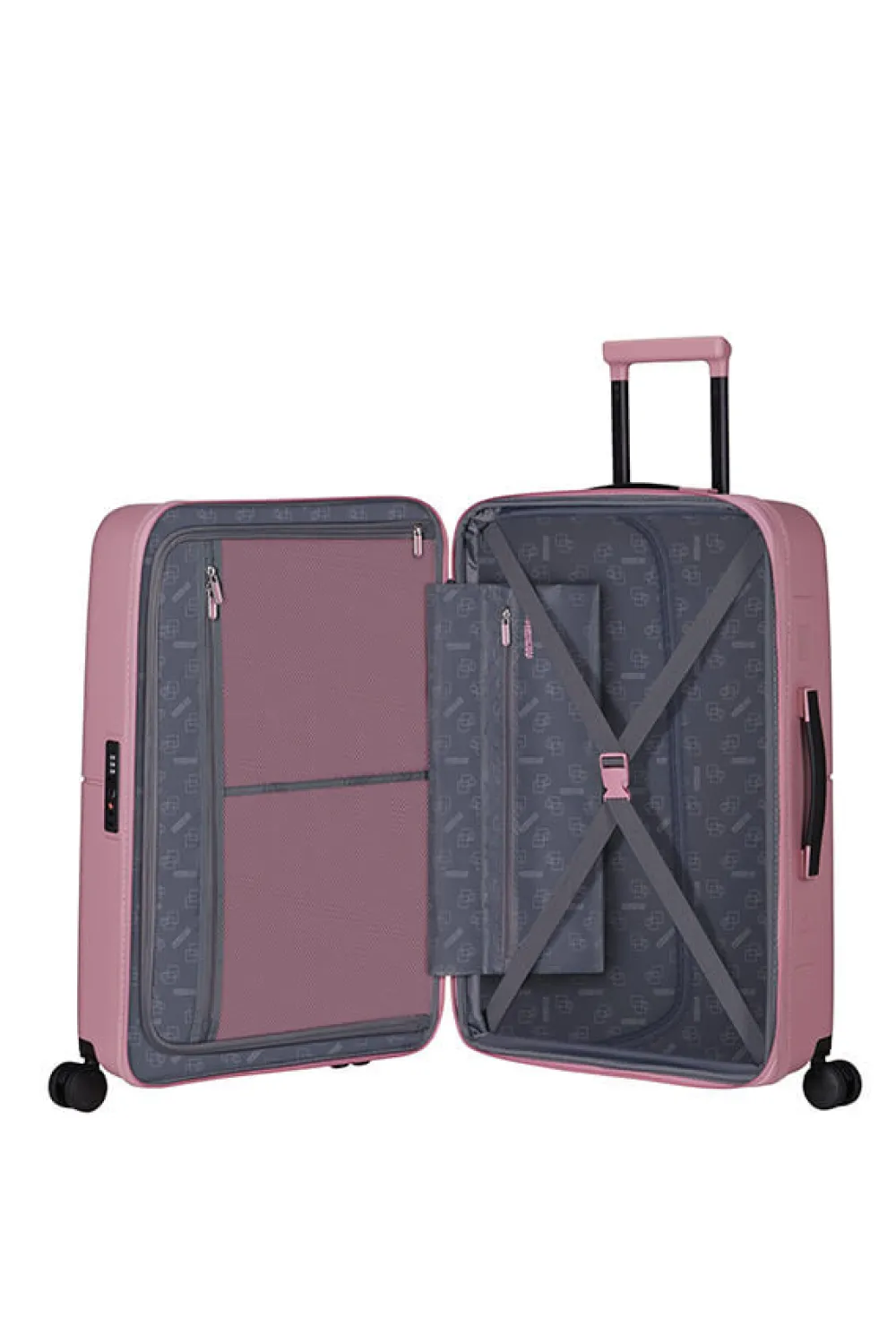 dashpop_keskikokoinen_mat_0-6.webp American Tourister DashPop Keskikokoinen matkalaukku Lilas Pink Best