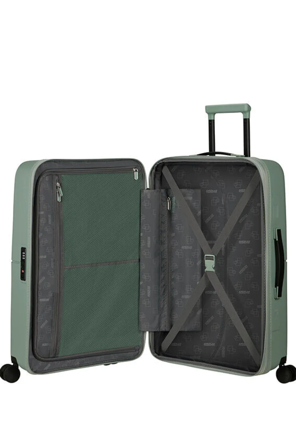dashpop_keskikokoinen_mat_0-7.webp American Tourister DashPop Keskikokoinen matkalaukku Iceberg Green Clearance