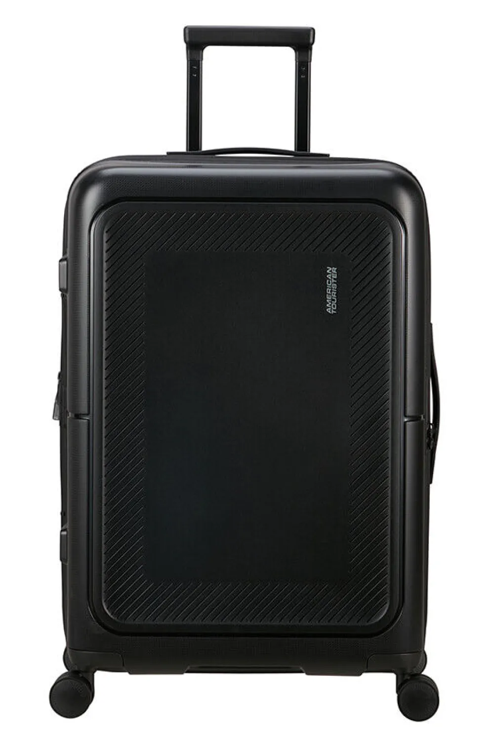 dashpop_keskikokoinen_mat_2.webp American Tourister DashPop Keskikokoinen matkalaukku True Black Sale
