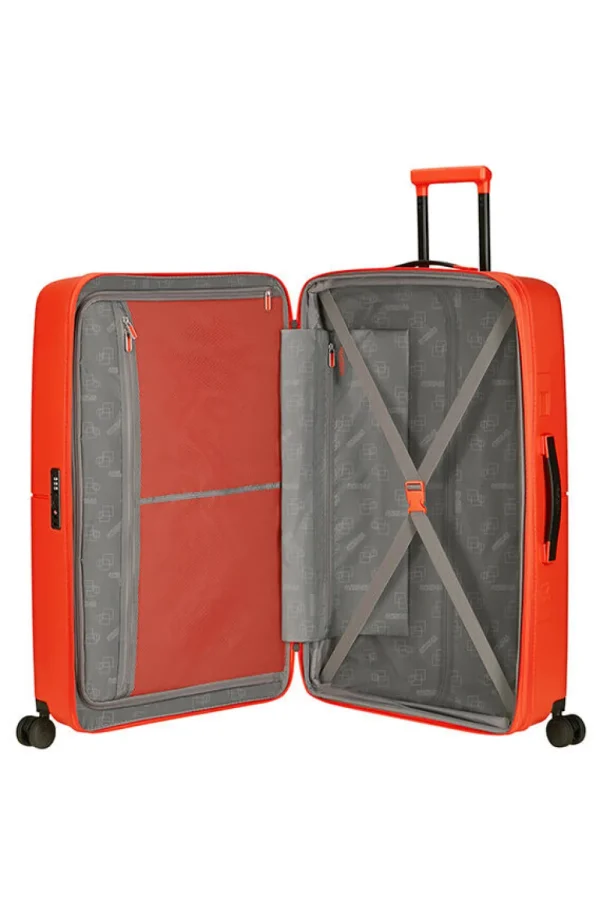 American Tourister DashPop Suuri matkalaukku Tangerine Red Fashion