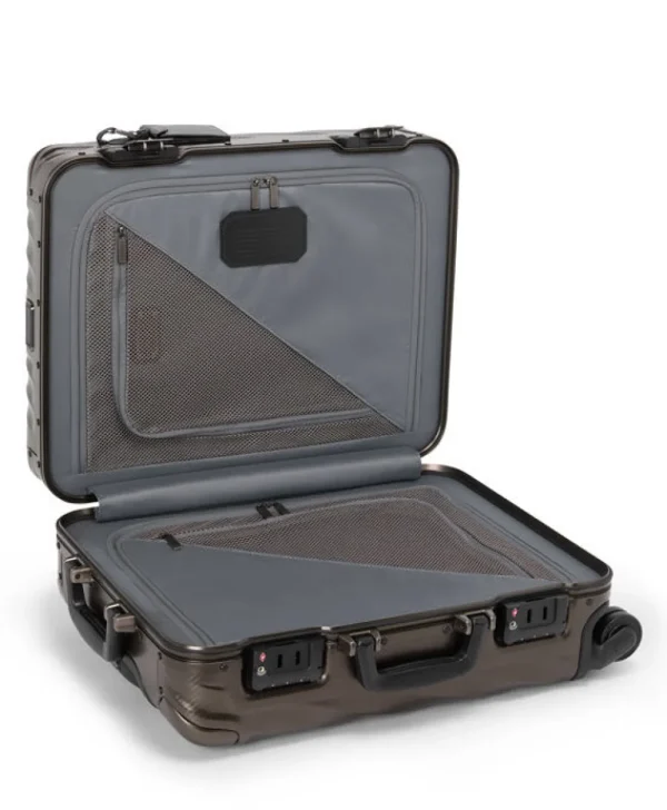 TUMI 19 Degree Aluminium International Carry-on 56 cm - Cont. Texture Gunmetal Sale