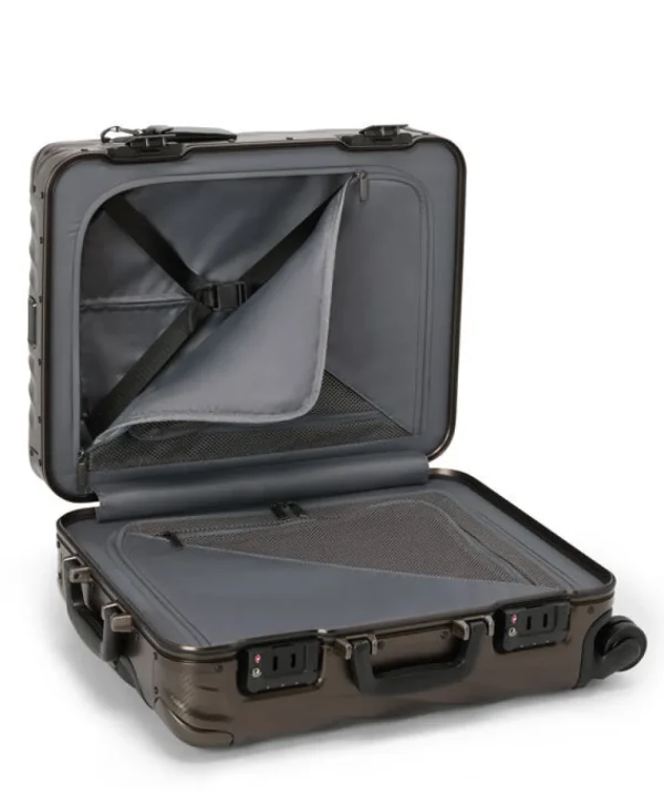 TUMI 19 Degree Aluminium International Carry-on 56 cm - Cont. Texture Gunmetal Sale