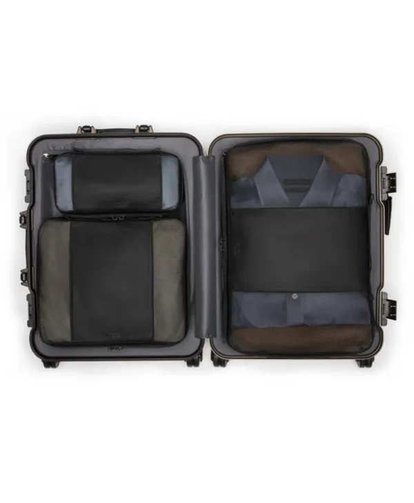 TUMI 19 Degree Aluminium International Carry-on 56 cm - Cont. Texture Gunmetal Sale