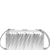 TUMI 19 Degree Aluminium Minaudiere Silver New