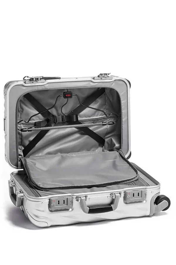 TUMI 19 Degree Aluminium Nelipyöräinen matkalaukku 56 cm - Int. Silver Clearance