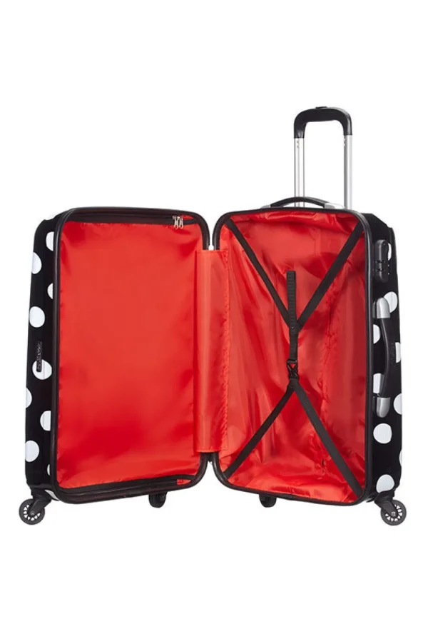 American Tourister Disney Legends Keskikokoinen matkalaukku Minnie Dots Hot