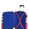 American Tourister Disney Legends Lentolaukku Mickey Blue Dots Outlet