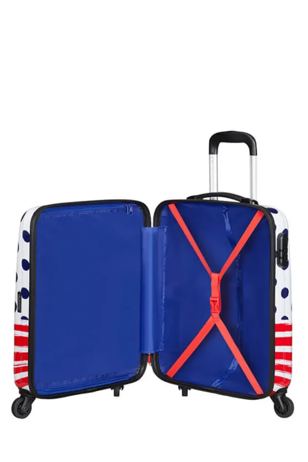 American Tourister Disney Legends Lentolaukku Mickey Blue Dots Outlet