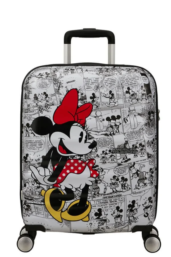 American Tourister Disney Wavebreaker Lentolaukku Minnie Comics White Discount