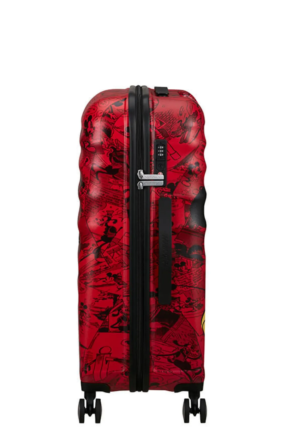 disney_wavebreaker_lentol_2.webp American Tourister Disney Wavebreaker Lentolaukku Mickey Comics Red New