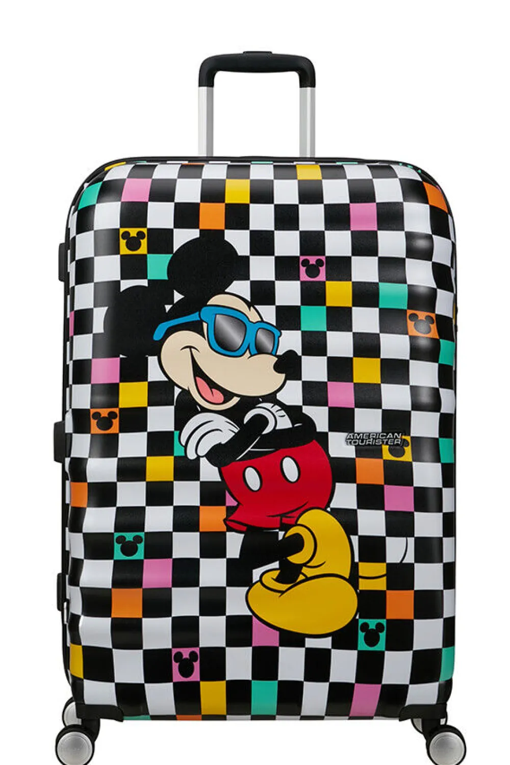 disney_wavebreaker_suuri__2-5.webp American Tourister Disney Wavebreaker Suuri matkalaukku Mickey Check Outlet