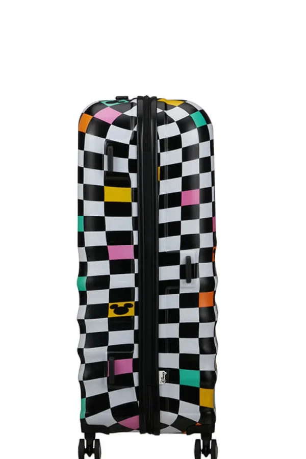 American Tourister Disney Wavebreaker Suuri matkalaukku Mickey Check Outlet