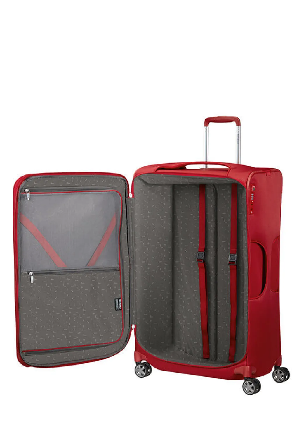 dlite_nelipyrinen_laajenn_0-5.webp Samsonite D'lite Nelipyöräinen laajennettava matkalaukku 78cm Chili red Clearance