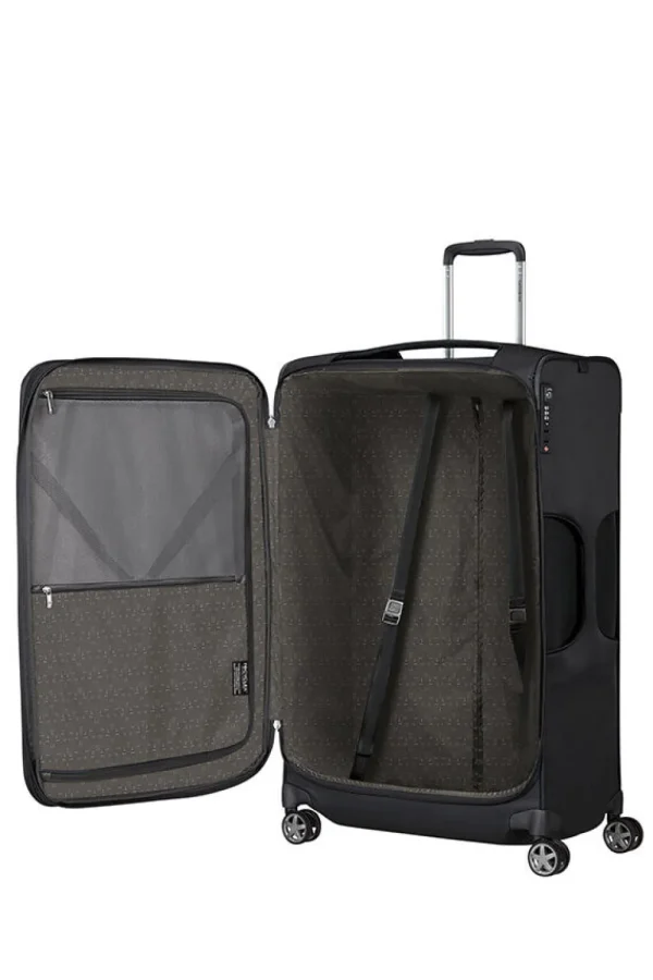Samsonite D'lite Nelipyöräinen laajennettava matkalaukku 78cm Black Best