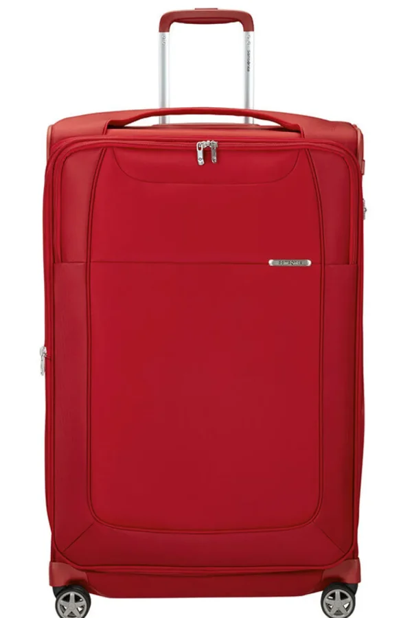 Samsonite D'lite Nelipyöräinen laajennettava matkalaukku 78cm Chili red Clearance