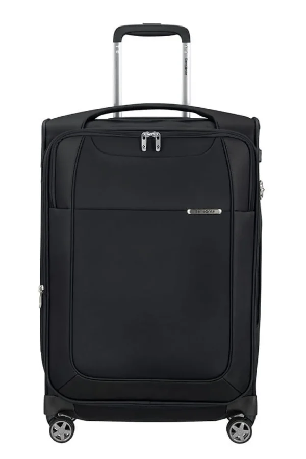 Samsonite D'lite Nelipyöräinen laajennettava matkalaukku 63cm Black Fashion