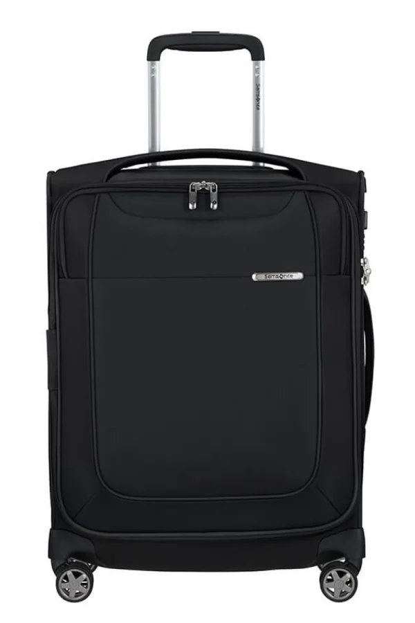 Samsonite D'lite Nelipyöräinen laajennettava matkalaukku 55cm Black Clearance
