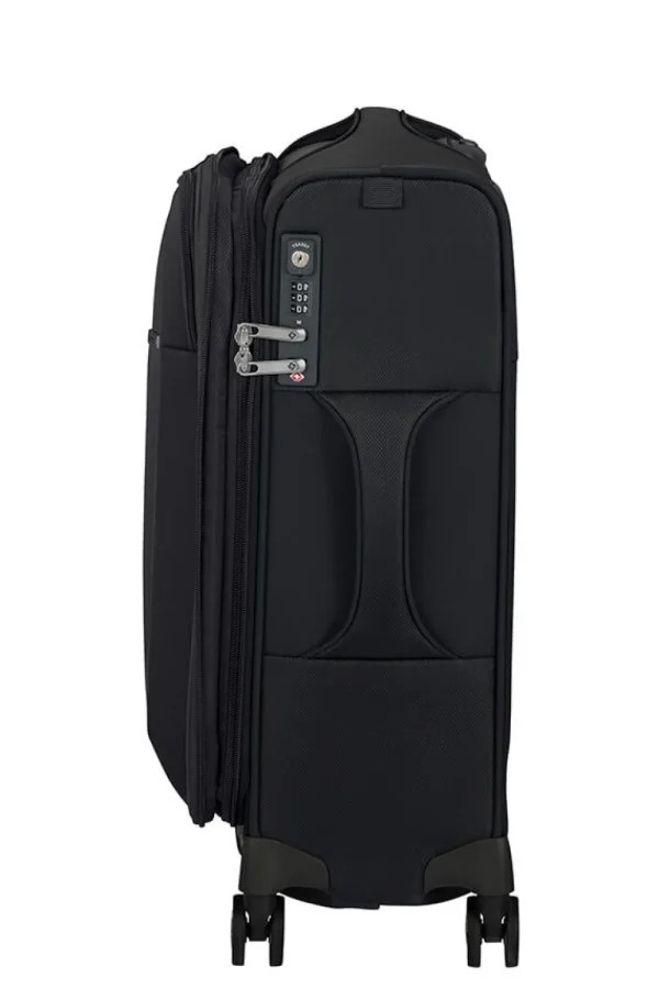 Samsonite D'lite Nelipyöräinen laajennettava matkalaukku 55cm Black Clearance