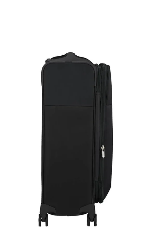 Samsonite D'lite Nelipyöräinen laajennettava matkalaukku 63cm Black Fashion