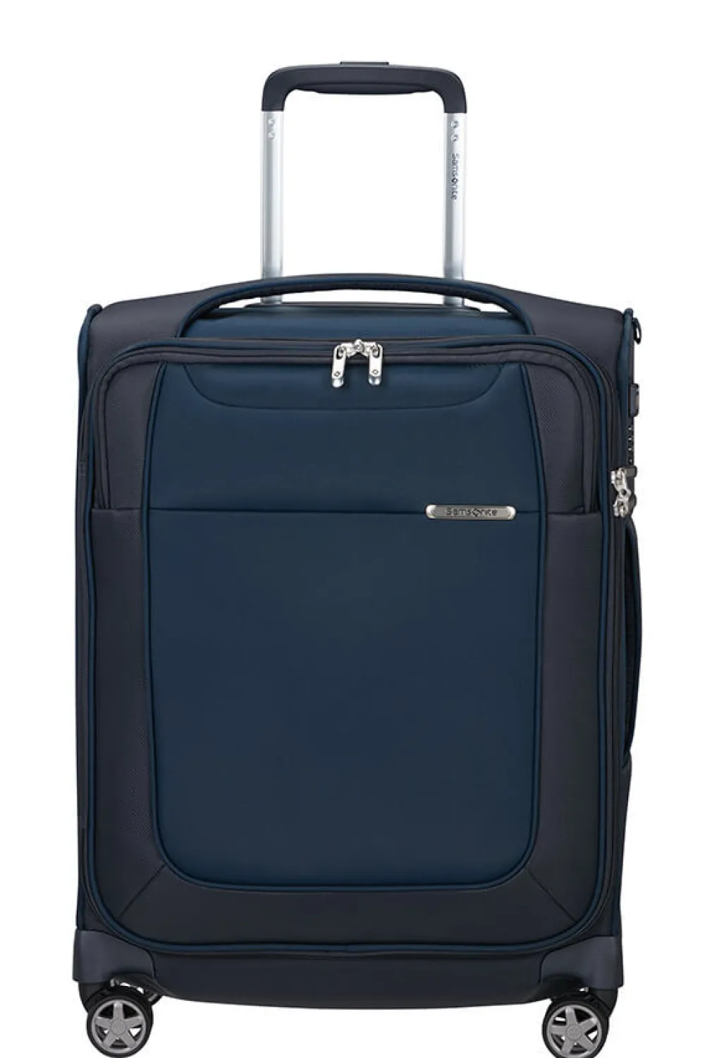 dlite_nelipyrinen_matkala_2-1.webp Samsonite D'lite Nelipyöräinen matkalaukku 55cm Midnight Blue Fashion
