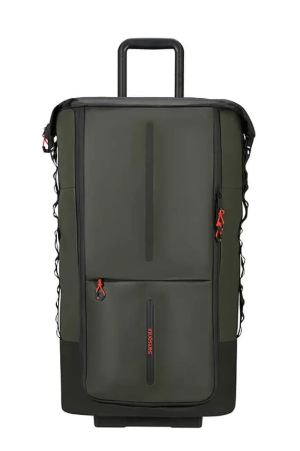 Samsonite Ecodiver Kokoontaitettava duffeli pyörillä 4-in-1 Climbing Ivy New