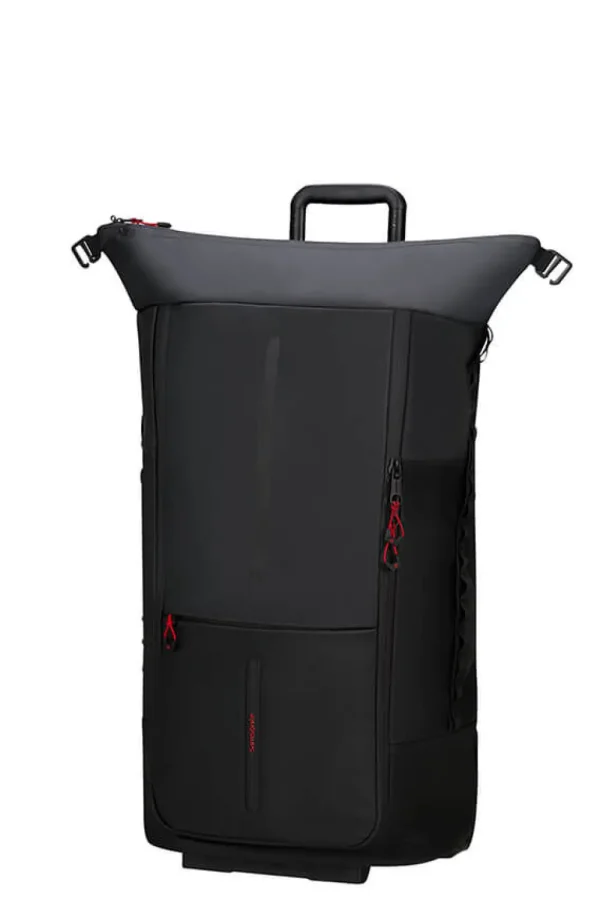 Samsonite Ecodiver Kokoontaitettava duffeli pyörillä 4-in-1 Black Clearance