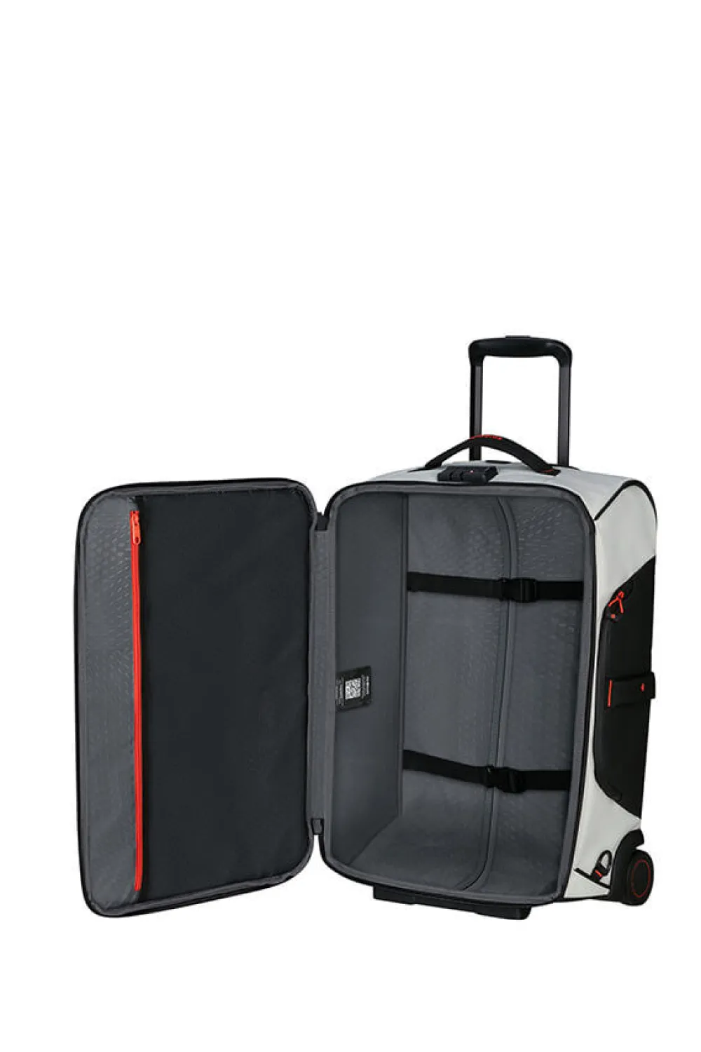 ecodiver_matkakassi_pyril_0-7.webp Samsonite Ecodiver Matkakassi pyörillä 55cm reppu Cloud White Outlet