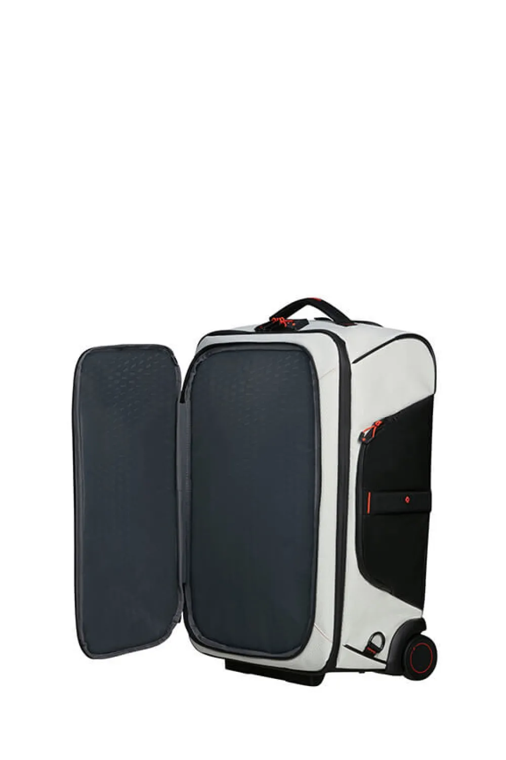 ecodiver_matkakassi_pyril_1-7.webp Samsonite Ecodiver Matkakassi pyörillä 55cm reppu Cloud White Outlet