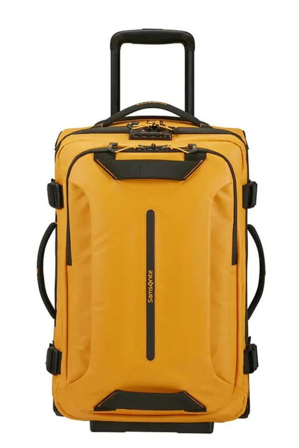 Samsonite Ecodiver Matkakassi pyörillä ja kahdella osastolla 55cm Yellow Outlet