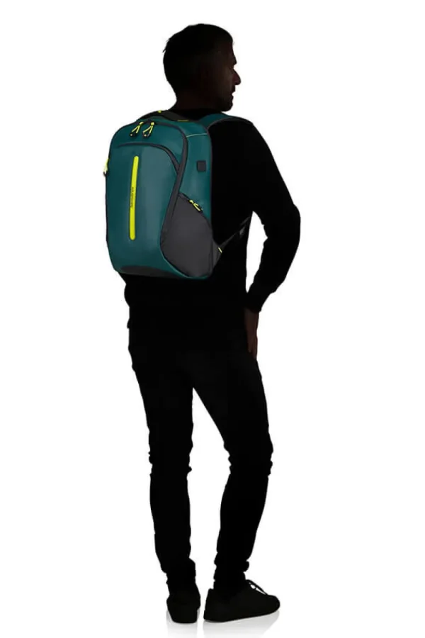 Samsonite Ecodiver Reppu M USB Dark Teal/Lime Best