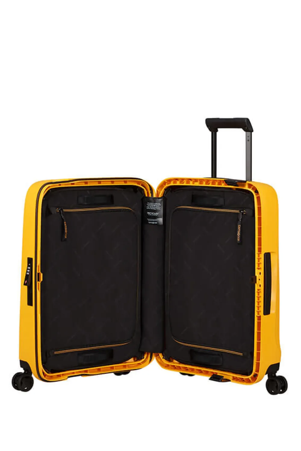 essens_nelipyrinen_matkal_0-2.webp Samsonite Essens Nelipyöräinen matkalaukku 55cm Radiant Yellow Best