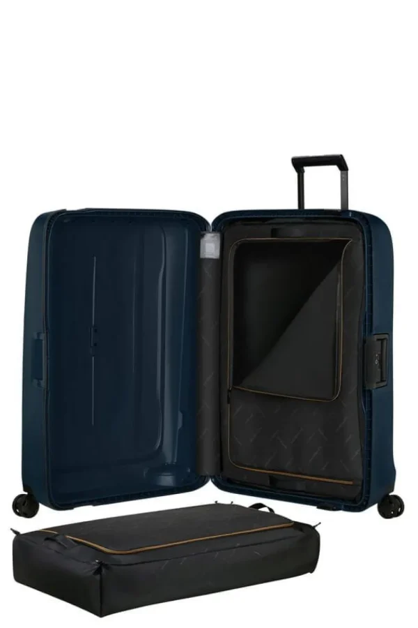 Samsonite Essens Nelipyöräinen matkalaukku 81cm Midnight Blue New