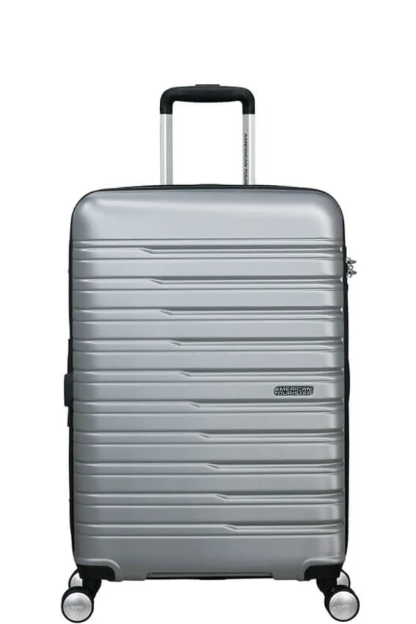 American Tourister Flashline Keskikokoinen matkalaukku Sky Silver Clearance