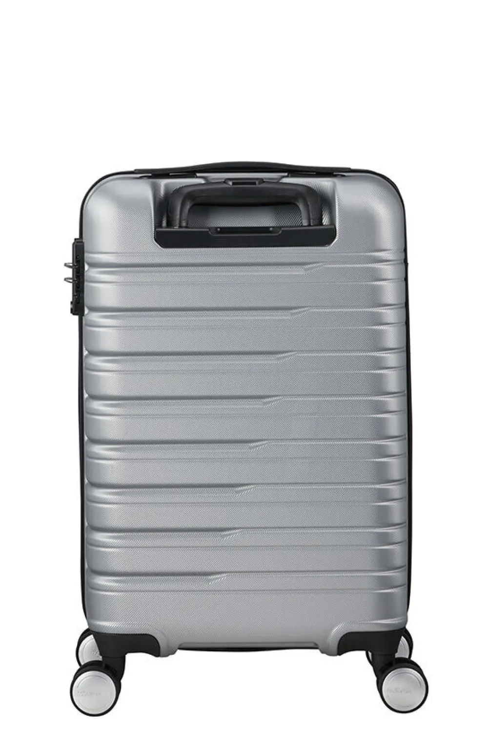 flashline_nelipyrinen_mat_1-1.webp American Tourister Flashline Nelipyöräinen matkalaukku 55cm (L 35cm) Sky Silver Best