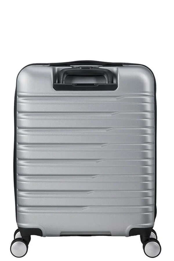 American Tourister Flashline Nelipyöräinen matkalaukku 55cm easy access Sky Silver New