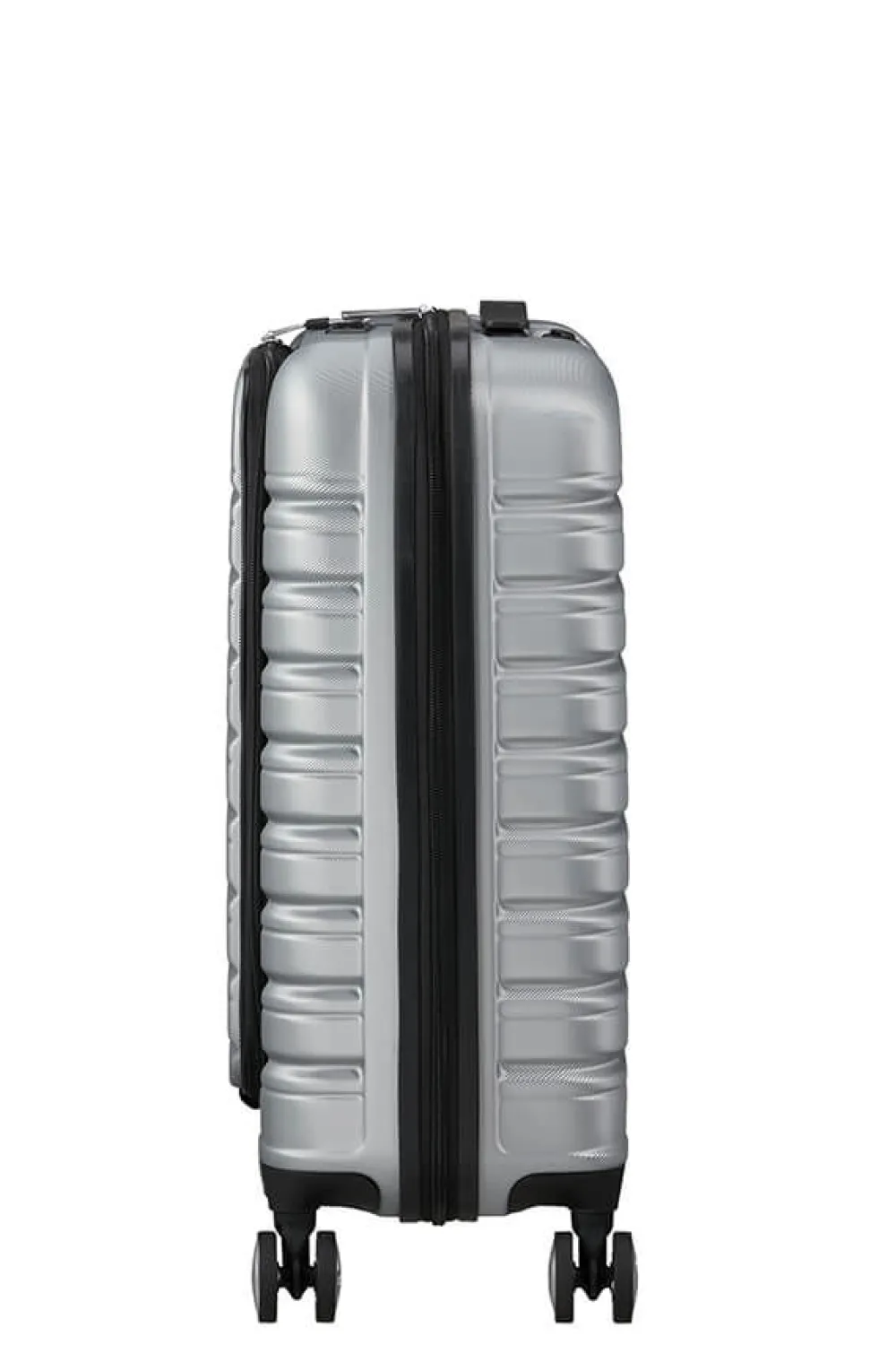 flashline_nelipyrinen_mat_3-3.webp American Tourister Flashline Nelipyöräinen matkalaukku 55cm easy access Sky Silver New