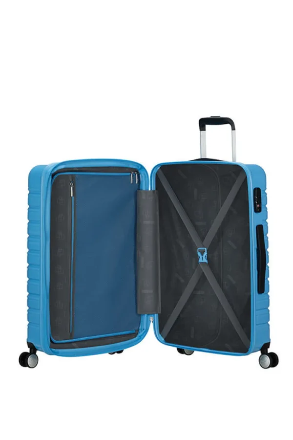 American Tourister Flashline Pop Keskikokoinen matkalaukku Cloudy Blue Clearance