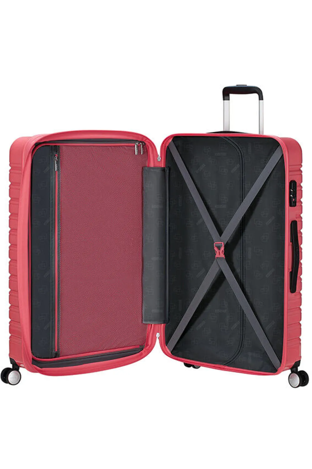 flashline_pop_suuri_matka_0-1.webp American Tourister Flashline Pop Suuri matkalaukku Coral Pink Outlet