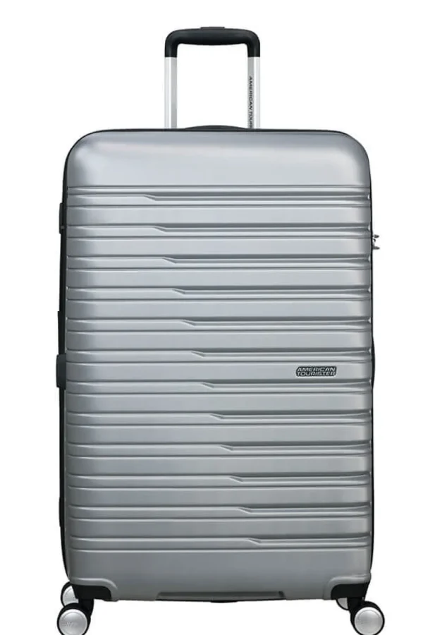 American Tourister Flashline Suuri matkalaukku Sky Silver Sale