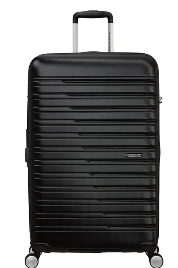American Tourister Flashline Suuri matkalaukku Shadow Black Clearance